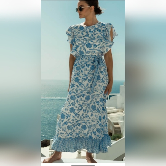 Bohme Rosette Maxi Dress - NWT - Picture 2 of 11